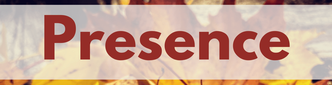October PRESENCE banner