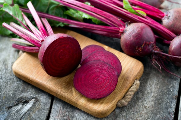 sliced beets